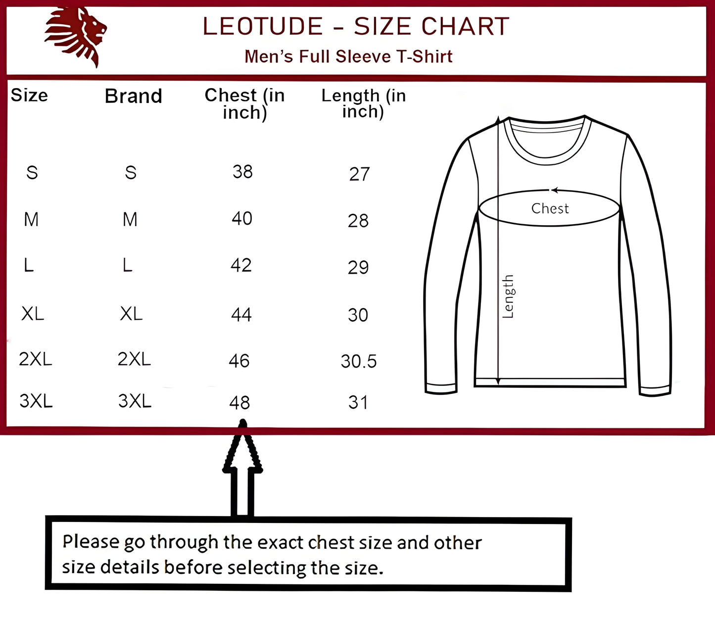 LEOTUDE Men's Full Sleeve Regular Fit Tshirt, Round Neck Cottonblend T-Shirt (Color Multicolor)