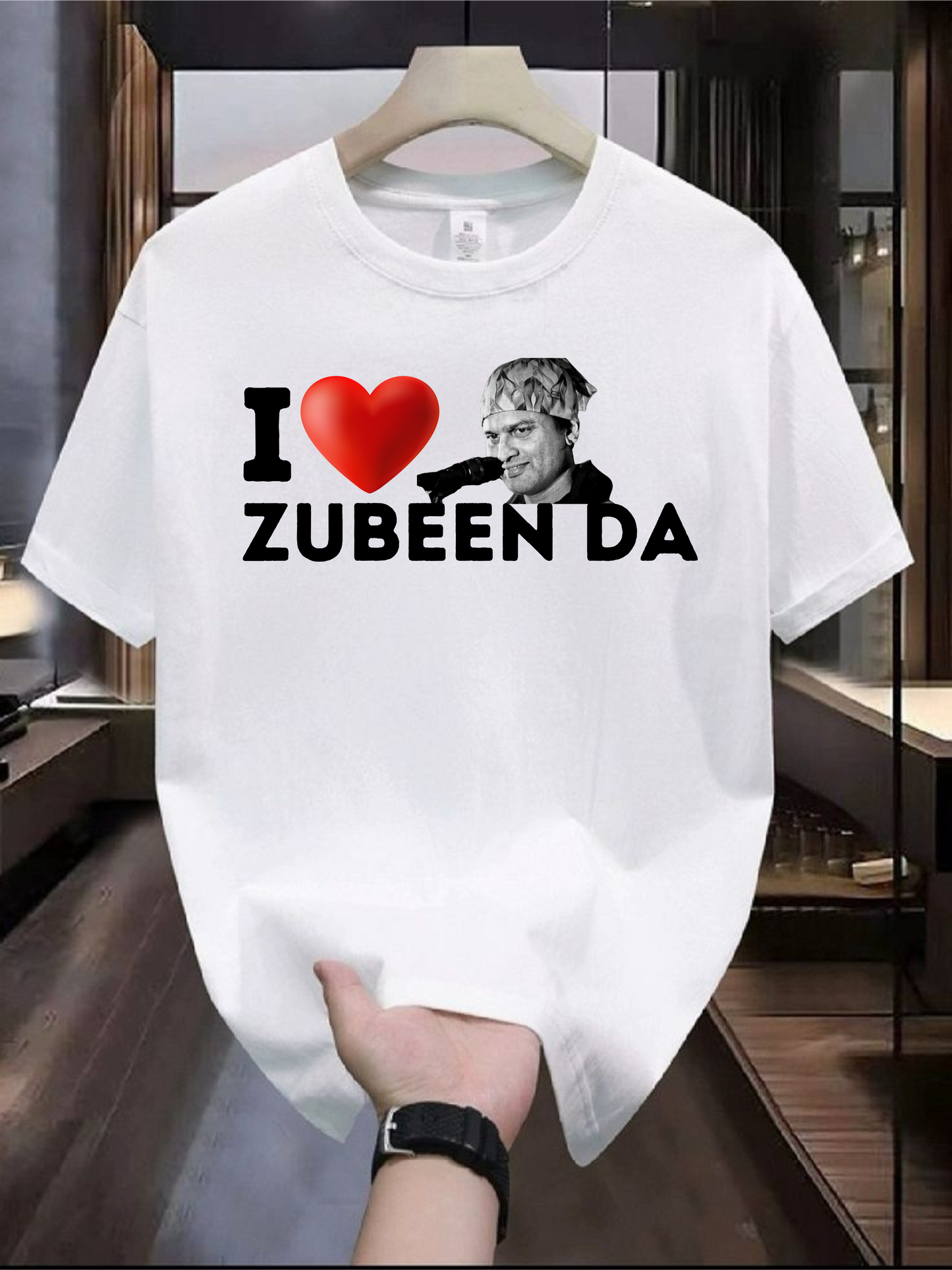I Love Zubeen Da T-Shirt